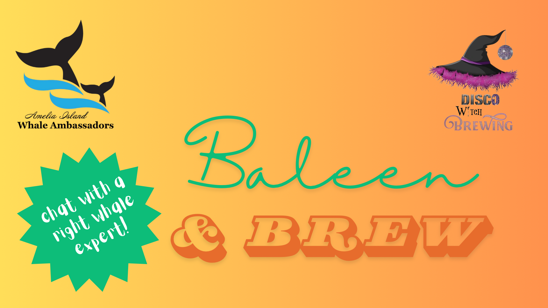 Join us for Baleen & Brew!